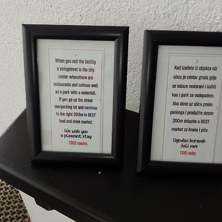 Trio Sobe Hotel Jajca Kültér fotó